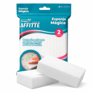 Esponja Magica Multiuso Laffitte X2uni Blanca