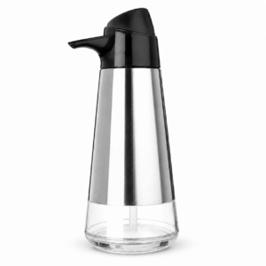 Dispenser Detergente Oxo Plateado-Negro