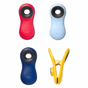 Set Clips X 4 Cierra Bolsas Imantado Oxo