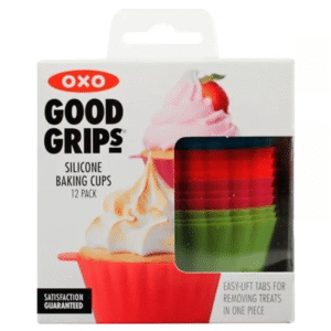 Set X12 Moldes Silicona Muffins Oxo