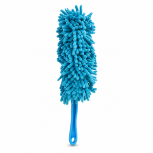 Cepillo Lampazo Microfibra Mango Plastico Celeste Laffitte