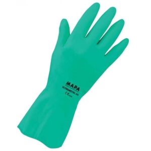 Guantes Mapa Ultranitrilo Verde 492