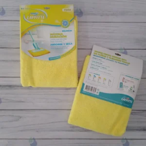 Paño Microfibra Para Pisos Laffitte 60x40 Amarillo