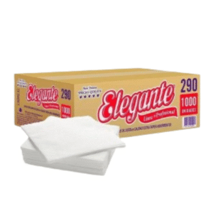 Servilleta 33x32 Elegante Papel Mesa X 1000 Un Blanco (290)