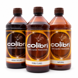 Cera Liquida Para Pisos De Madera Colibri 1lt