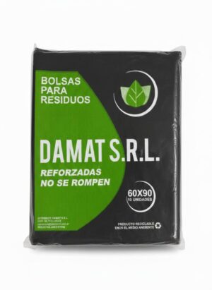 Bolsas De Residuos Reforzada Damat 60x90 30mic 50 Unidades