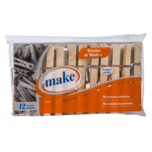 Broche Madera Make 12uni