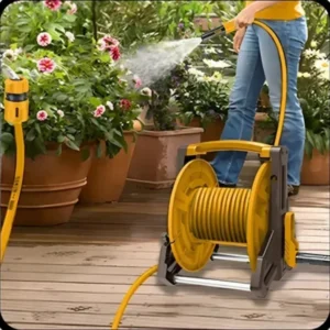 Carretel Enrollador Para Manguera Ingco