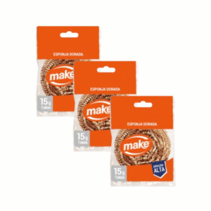 Esponja Dorada 15g X3uni Make Dorada