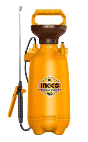 Pulverizador Fumigador Manual Lanza Mochila 8l Ingcohspp3082 Color Naranja Naranja