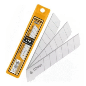 Repuesto 10 Hojas Cutter 18mm Estuche Ingco