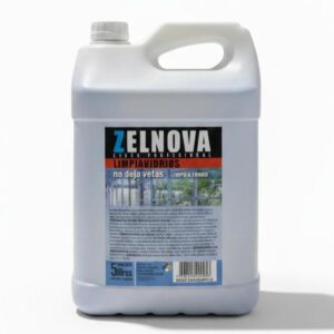 Limpiavidrios liquido x 5 lts. Zelnova