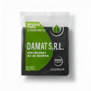 Bolsas de consorcio 0,60 x 0,90 x 10 unid. reforzadas. Negras