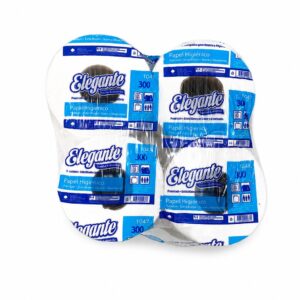 Papel higienico 8 x 300 mts. Elengante cono 7,5