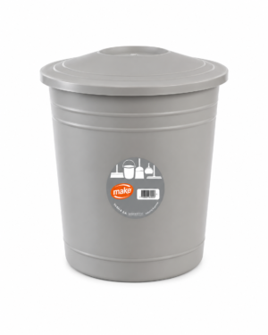 CESTO DE RESIDUOS CON TAPA 12LTS MAKE