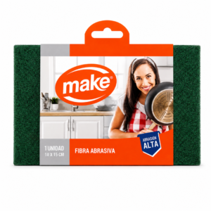 Fibra Verde 10cmx15cm<br> Make