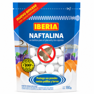 Naftalina Antipolillas x 180g <br> Iberia