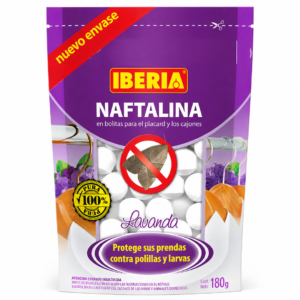 Naftalina Perfumada Antipolillas Lavanda Iberia