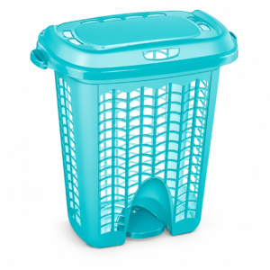 Canasto Ropa c/Tapa y Pedal x 46L San Remo