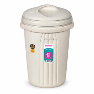 Basurero Redondo c/Tapa x 42L San Remo
