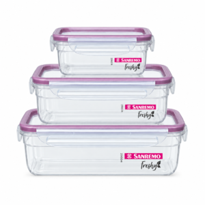 Set x 3 Hermeticos<br> San Remo