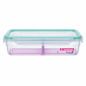 Hermetico Rectangular C/Division 1600ML San Remo