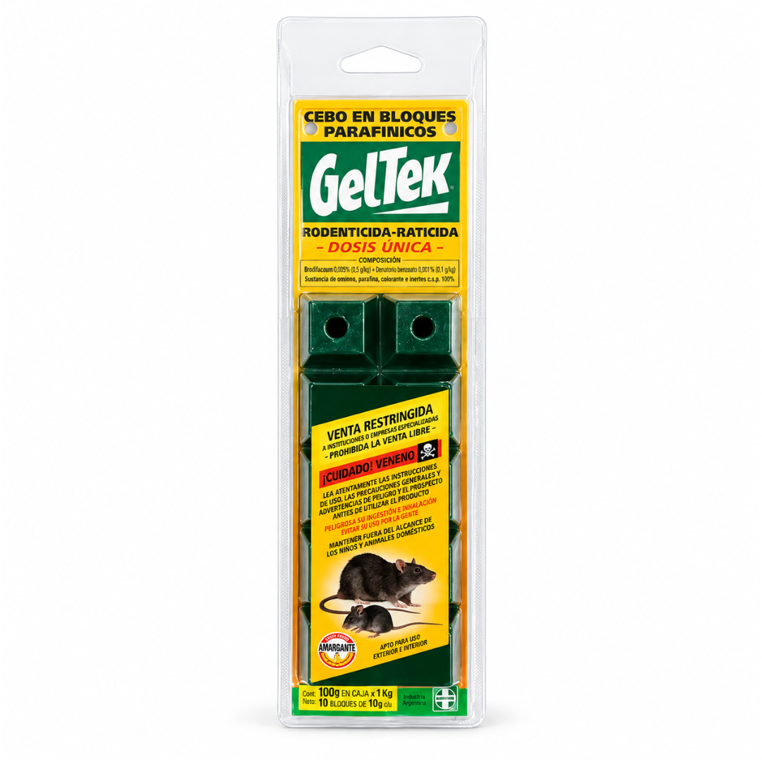 Geltek Raticida<br> en Bloque