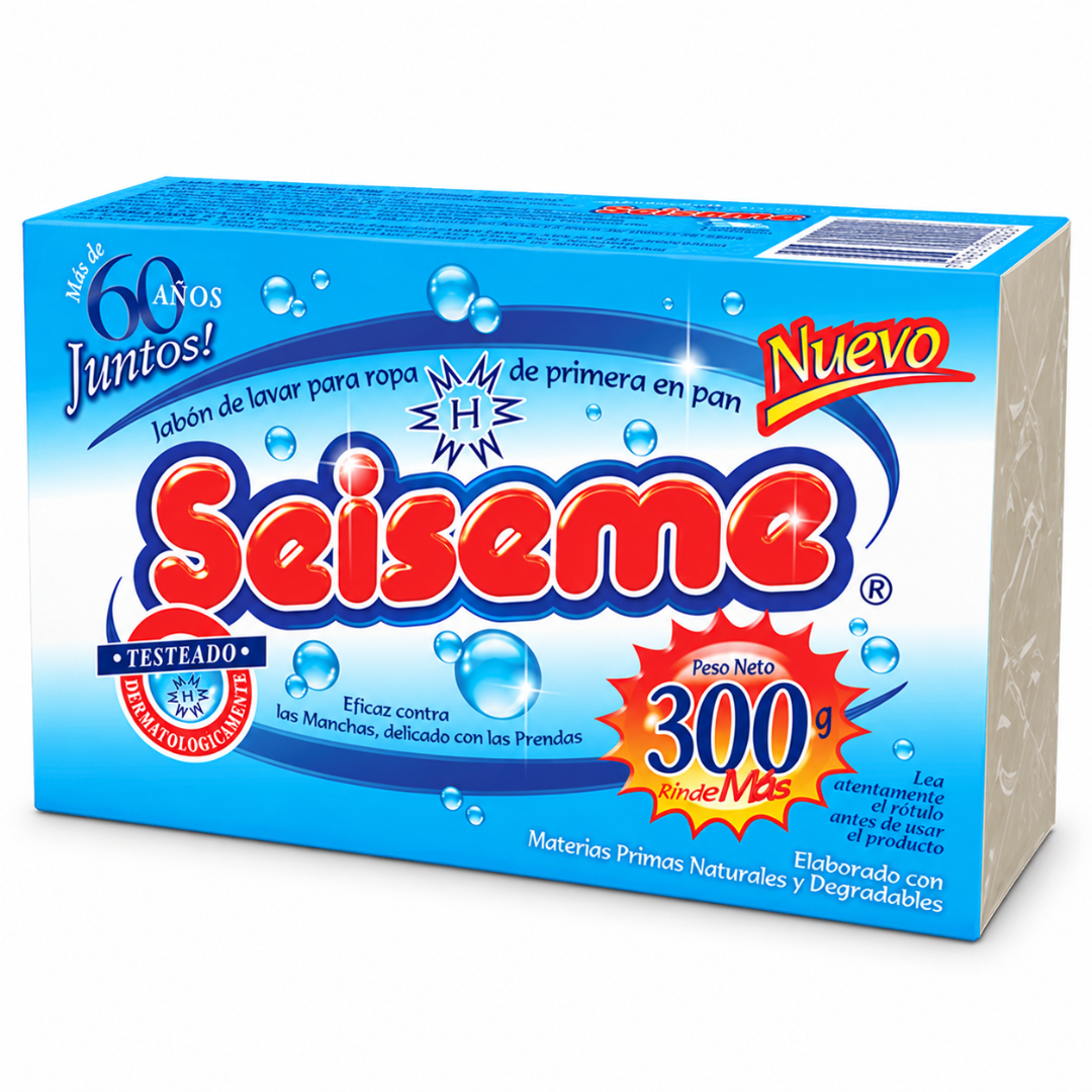 Jabon en Pan Seiseme<br> x 300Gr