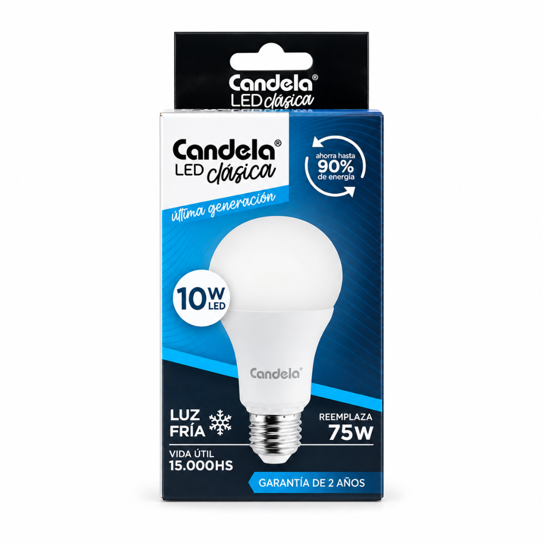 Lamparita Candela<br> 10W Fria