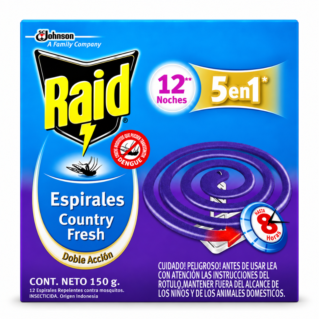 Raid Espiral Country<br> x 12 unidades