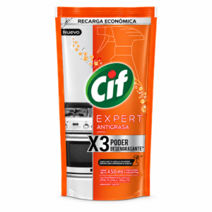Limpiador Cif Antigrasa Doypack x 450Ml
