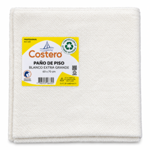 Trapo de Piso Blanco Profesional 60x70 Costero